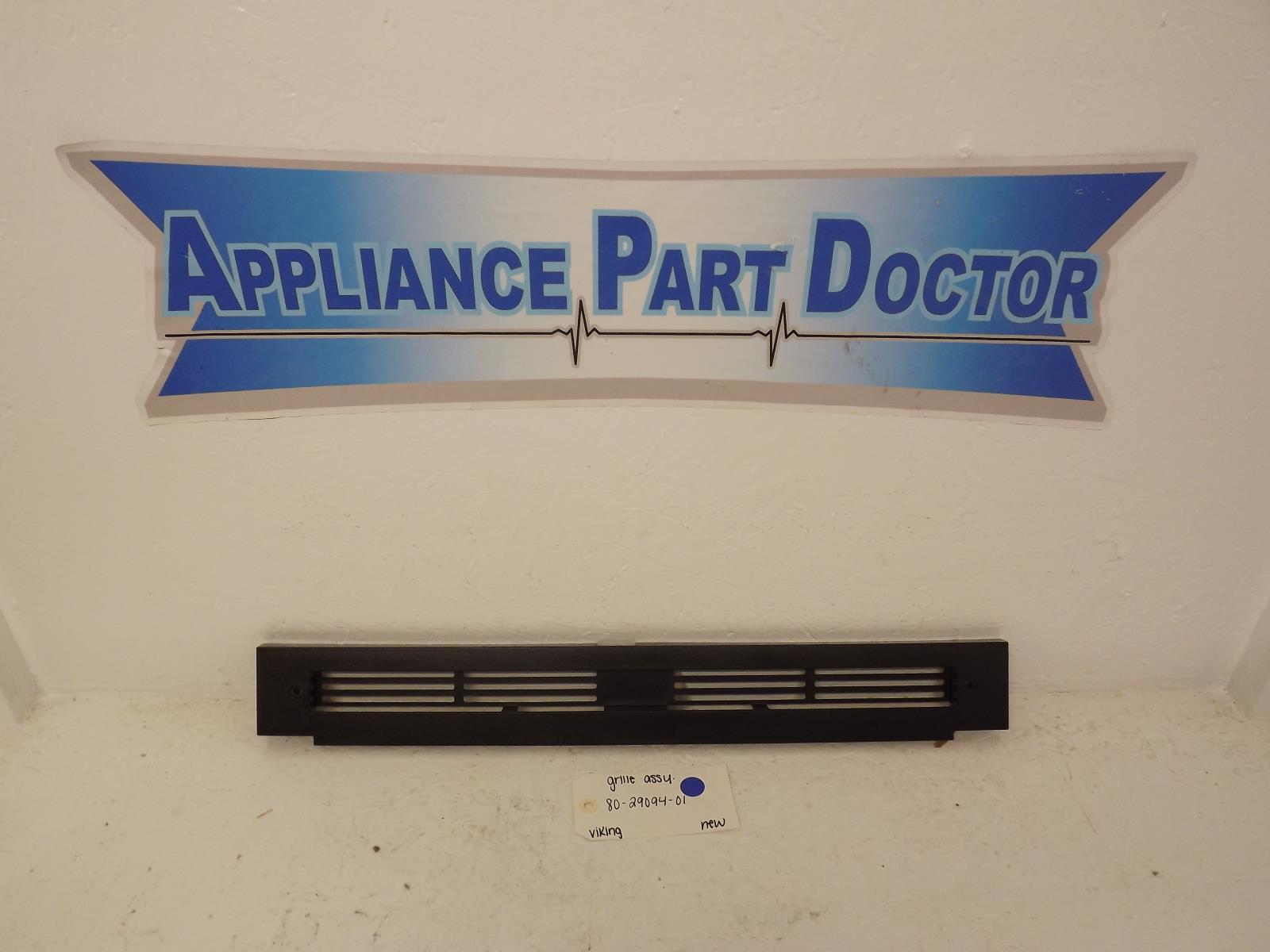 Viking Refrigerator 80-29094-01 Grille New Viking Refrigerator 80-29094-01 Grille New